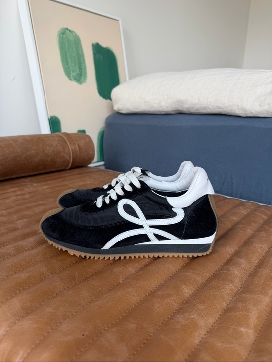 Loewe Shoes - Flow Runner in nylon and suede